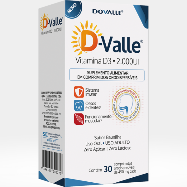 D-Valle - Comprimidos orodispersíveis